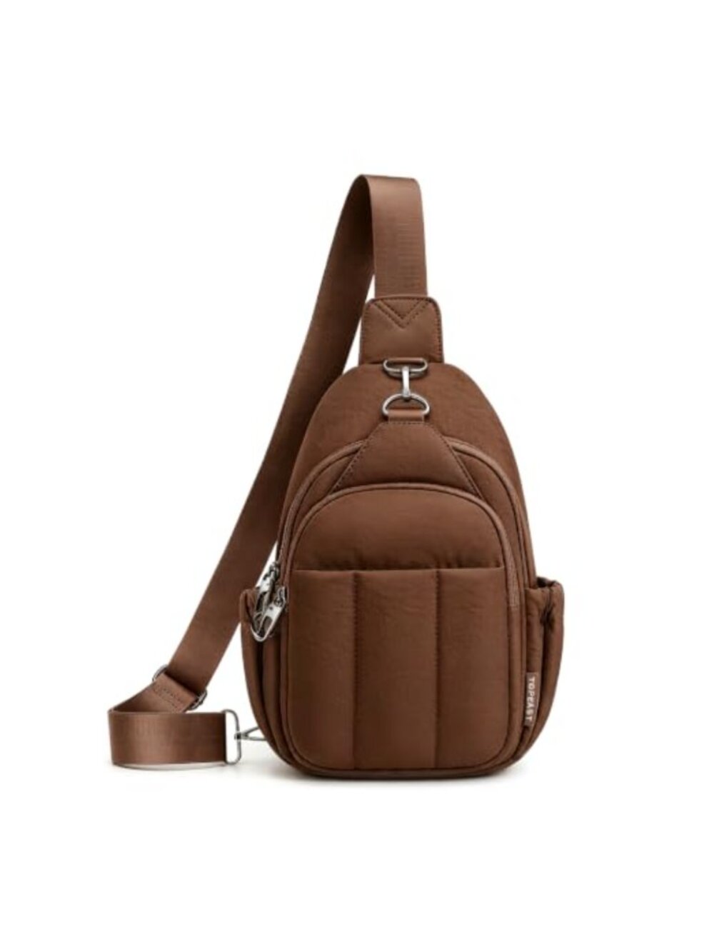 Anti-Theft Crossbody Sling Bag RFID Blocking Water-Resistant Puffer Travel Purse